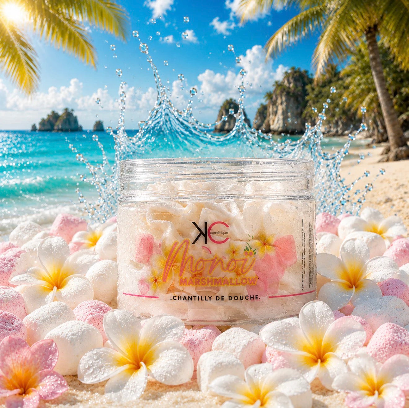 Chantilly de douche Monoï Marshmallow 🌺🍡