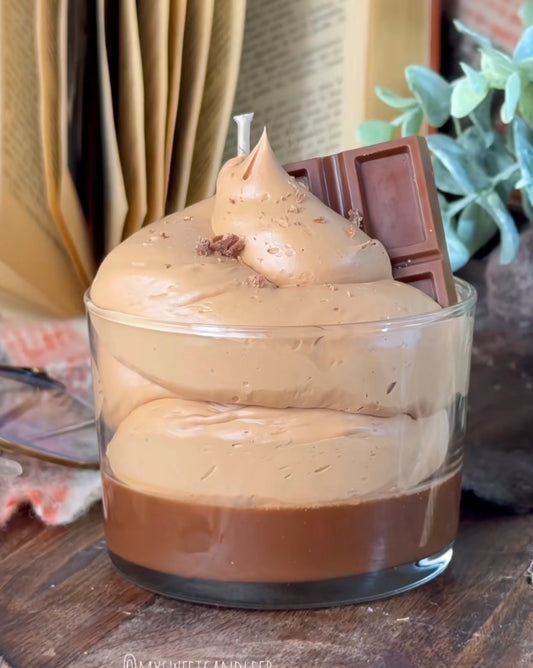 Bougie gourmande Mousse au chocolat