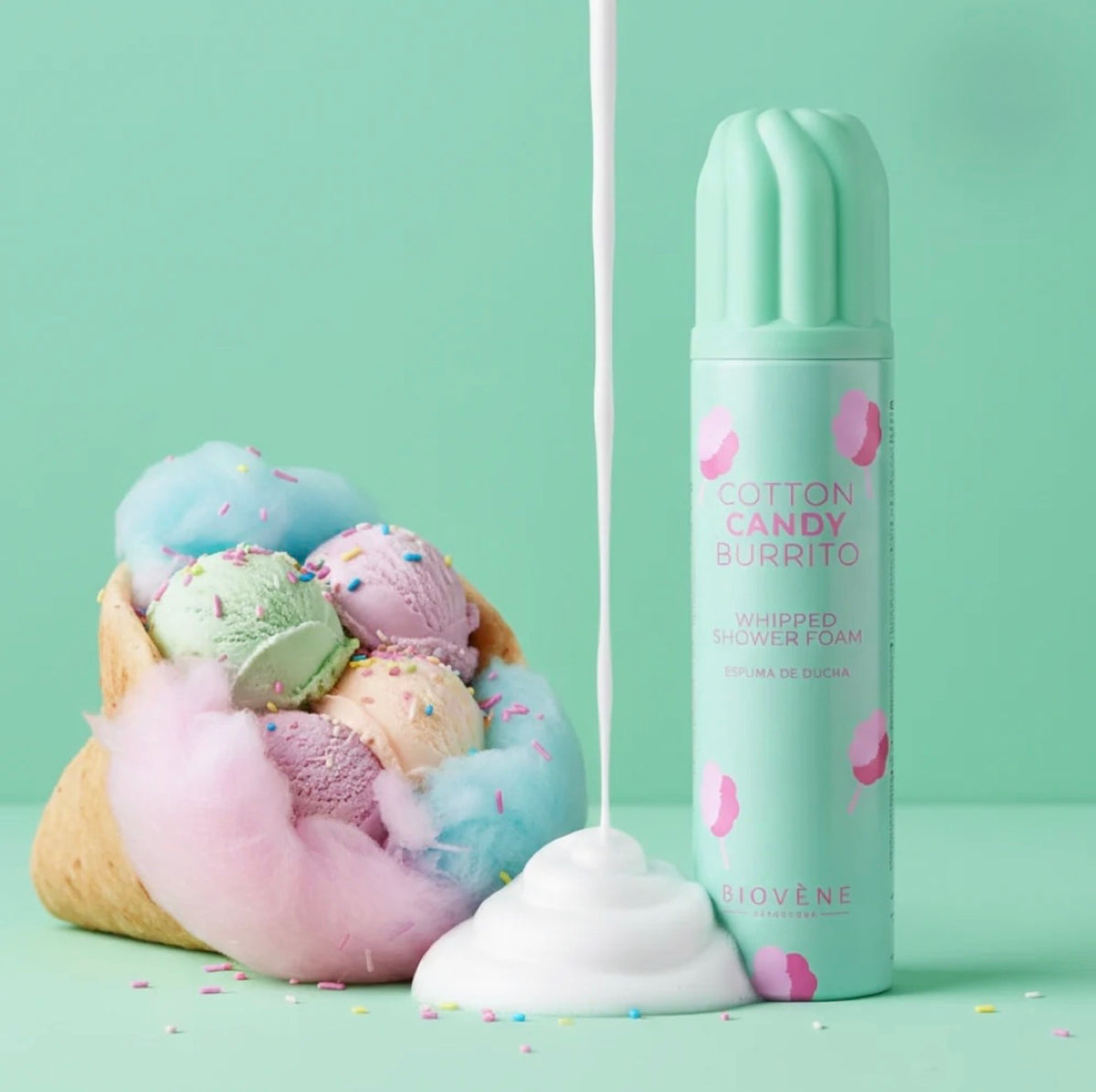 Mousse de douche Cotton Candy