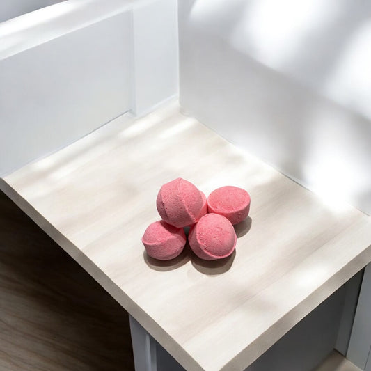 Mini bille de bain Fraise