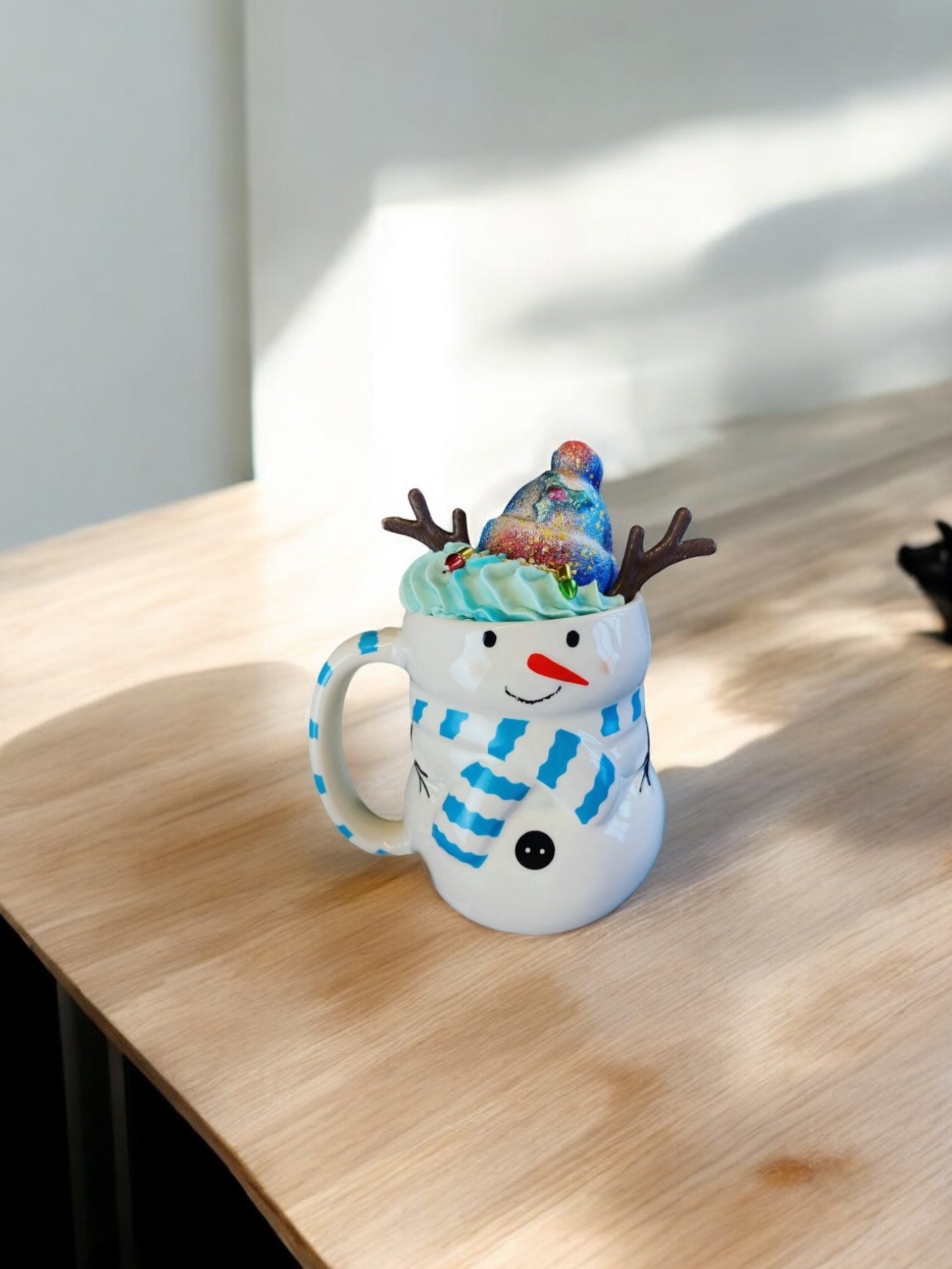 Bombe de bain tasse Bonhomme de Neige