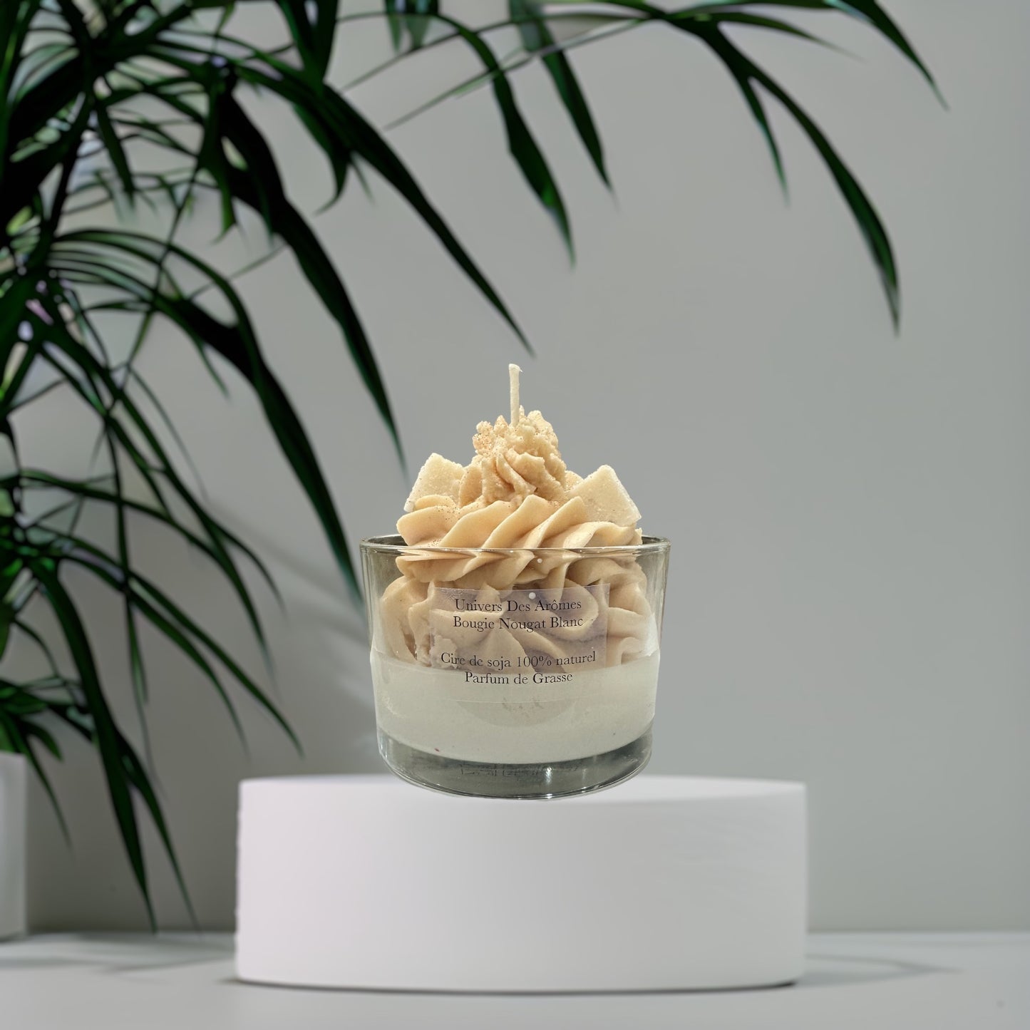 Bougie gourmande Nougat Blanc