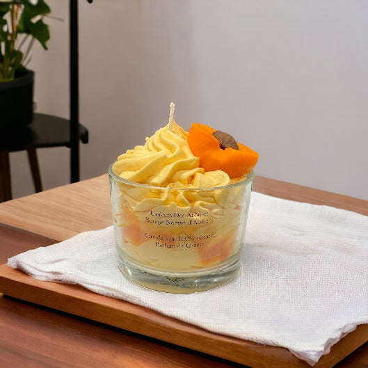 Bougie gourmande Nectar d'abricot