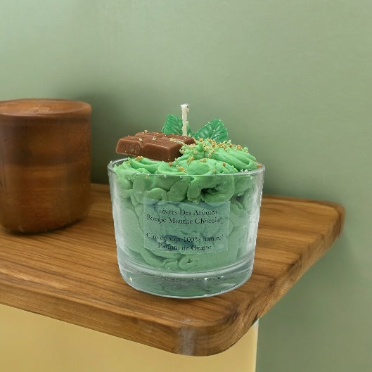 Bougie gourmande Menthe Chocolat
