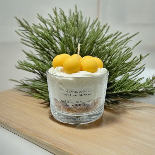 Bougie gourmande Citron Meringué