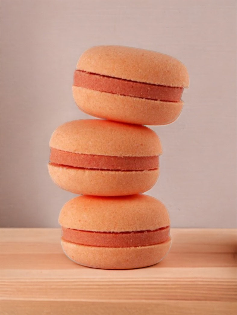 Macaron de bain Pamplemousse