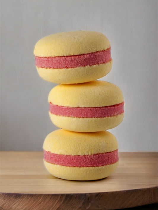 Macaron de bain Freesia