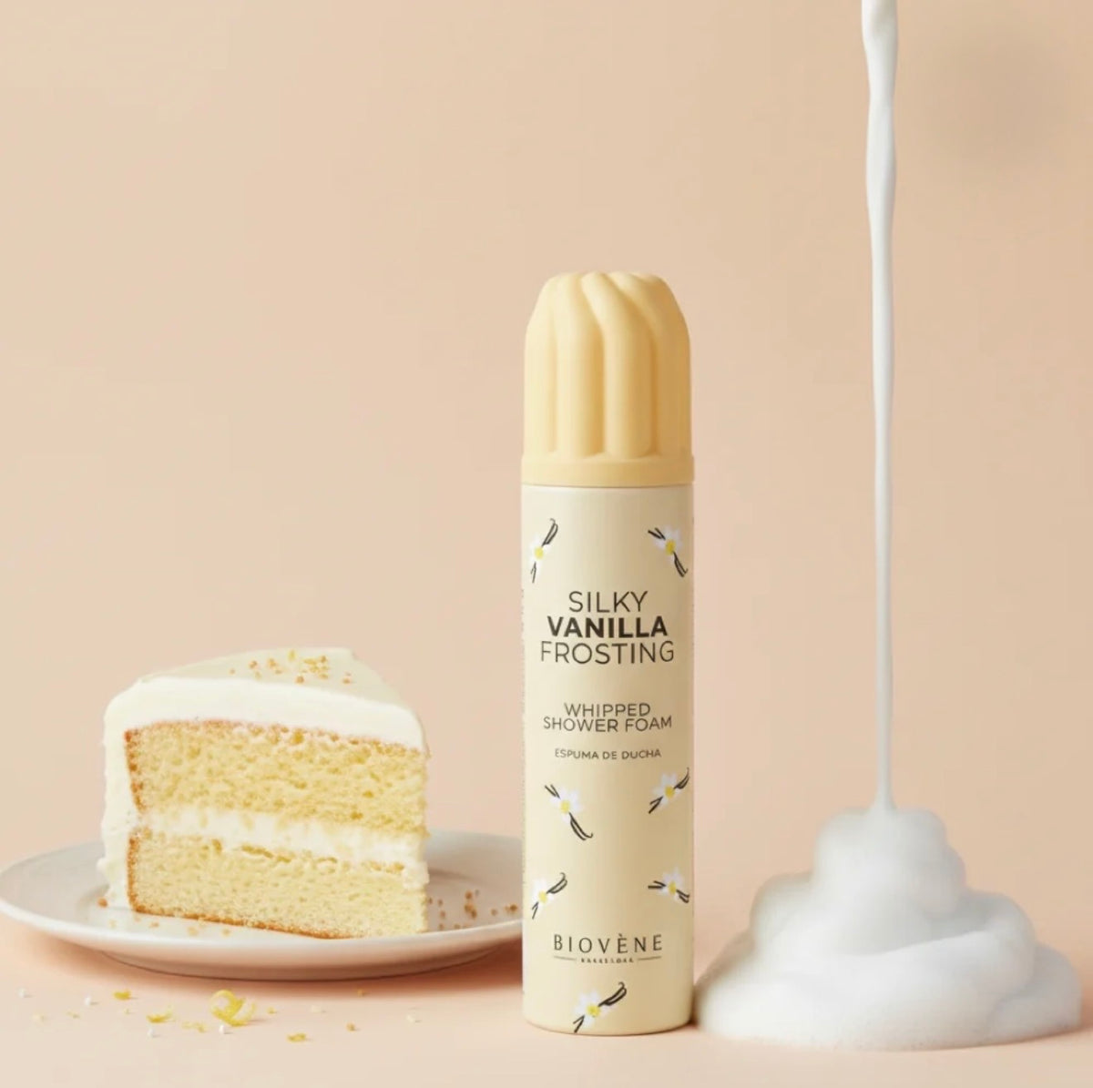 Mousse de douche Silky Vanilla Frosting