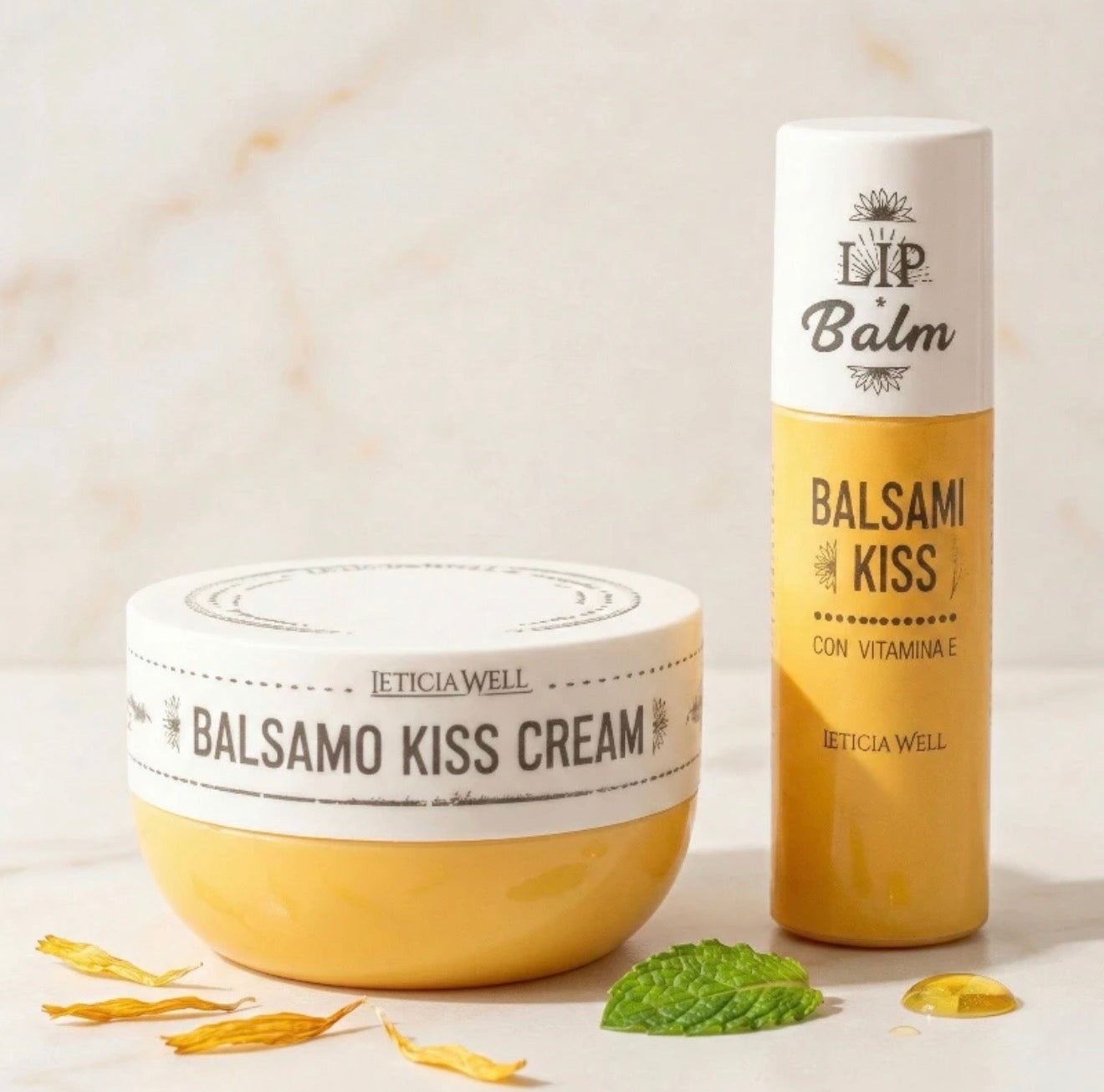Duo Sourire Éclatant : Coffret “Balsamo Kiss & Cream” à la Vitamine E