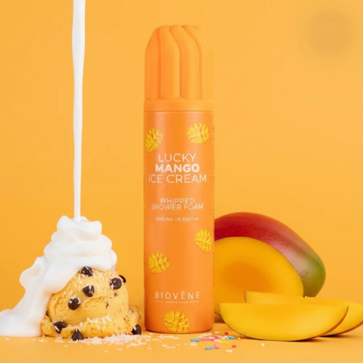 Mousse de douche Lucky Mango Ice Cream