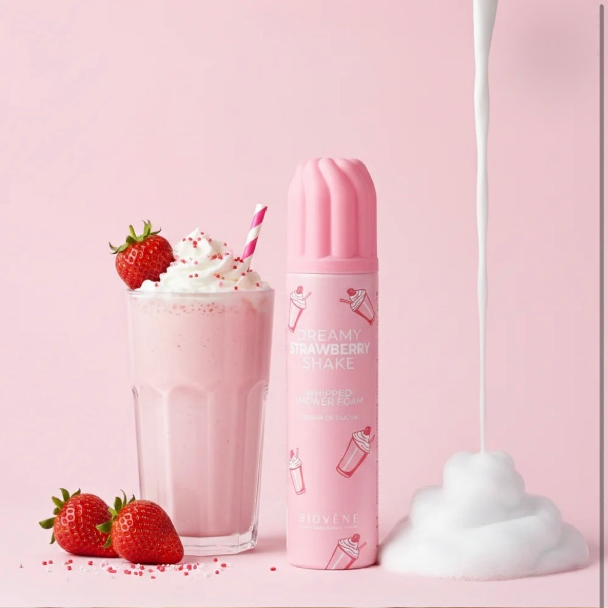 Mousse de douche Dreamy Strawberry