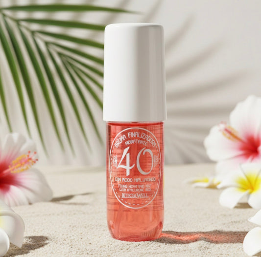 Brume Parfumée Fixatrice de Maquillage Leticia Well – Chaud & Léger (100 ml)