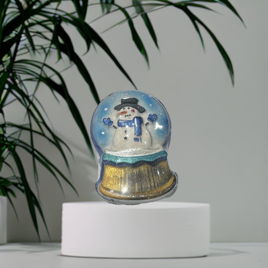 Bombe de bain Boule de neige d'hiver