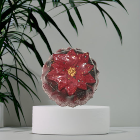 Bombe de bain Fleur de Noël