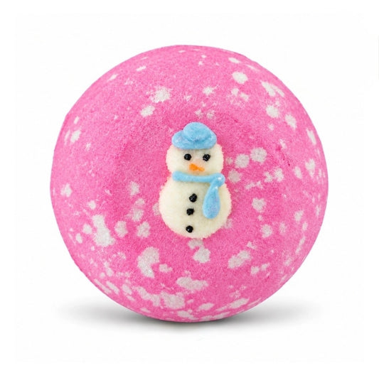 Bombe de bain bonhomme de neige ☃️